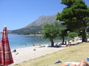 Na pláži makarska05