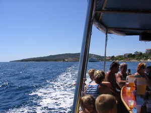 Výlet lodí makarska06